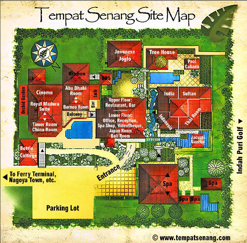 Tempat Senang Site Map